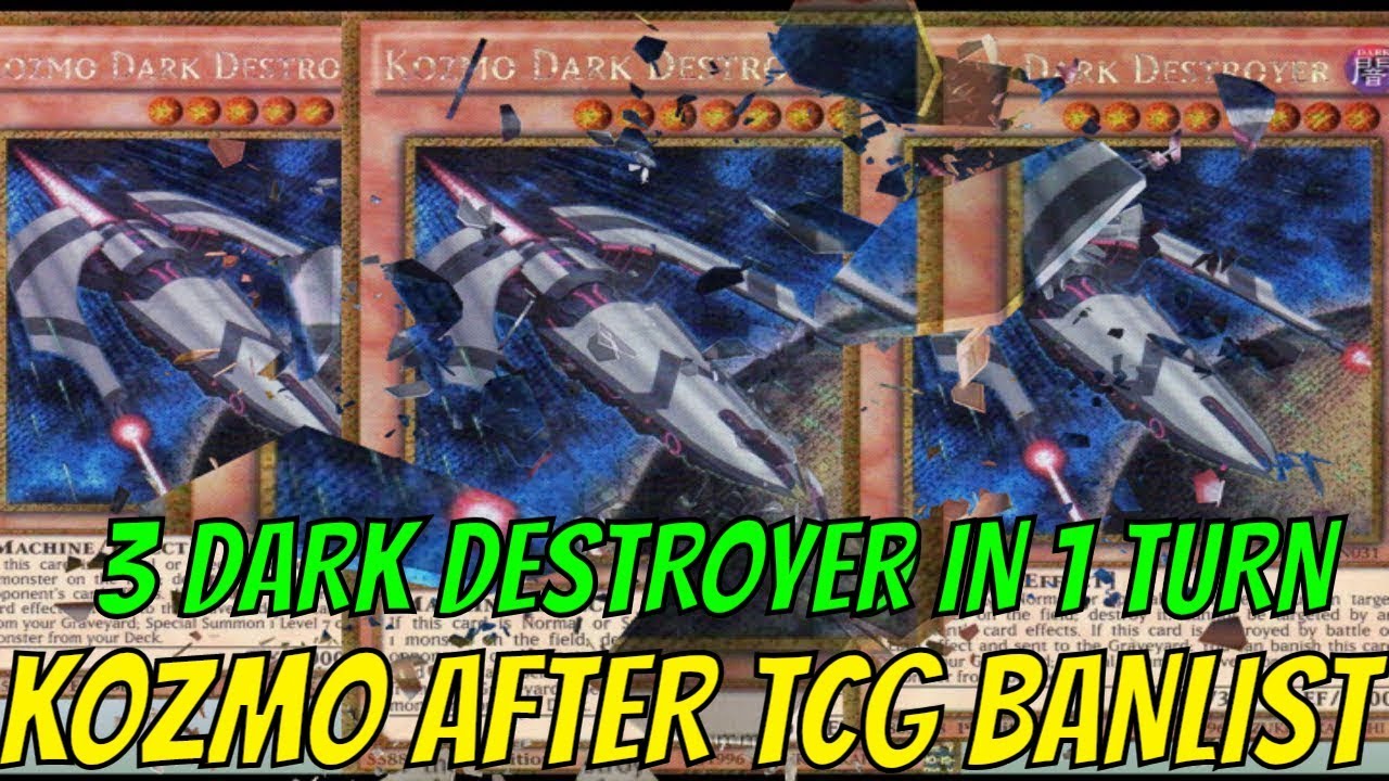 [NEW] KOZMO DECK AFTER TCG BANLIST 12/2018 - SUMMON 3 DARK DESTROYER IN 1 TURN