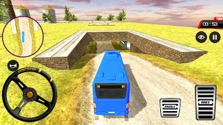 Offroad Bus Driving Game - Passengers Transporting - Android Gameplay FHD screenshot 2
