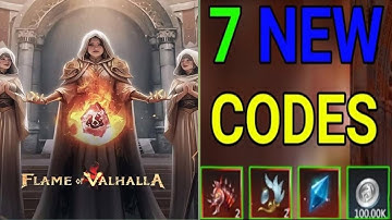 🔥 NEWEST CODES FLAME OF VALHALLA GIFT CODES OCTOBER 2025 ✅ ALL WORKING REDEEM CODES