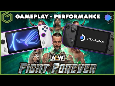 AEW Fight Forever Steam Deck & ROG Ally Performance Plus Game Overview