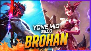 BROHAN - Yone vs Syndra MID Patch 26.6 - Yone Gameplay