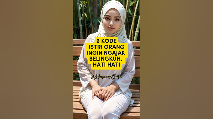 [AI] 6 Kode istri orang ingin ngajak selingkuh #rahasiawanita