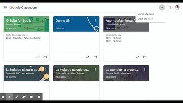Cómo crear una clase nueva en Google Classroom