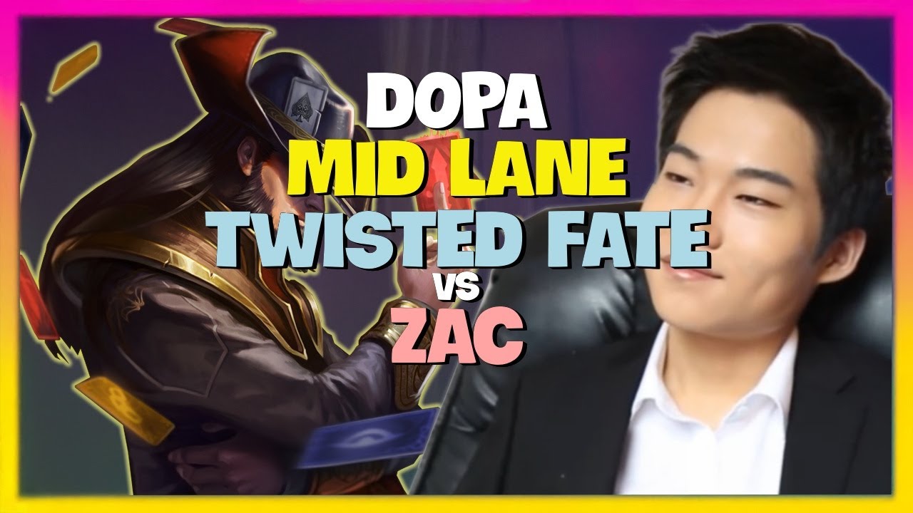 UNLEASH Twisted Fate: Dopa's Challenger Roaming Masterclass | Advanced Tactics (Engsub)