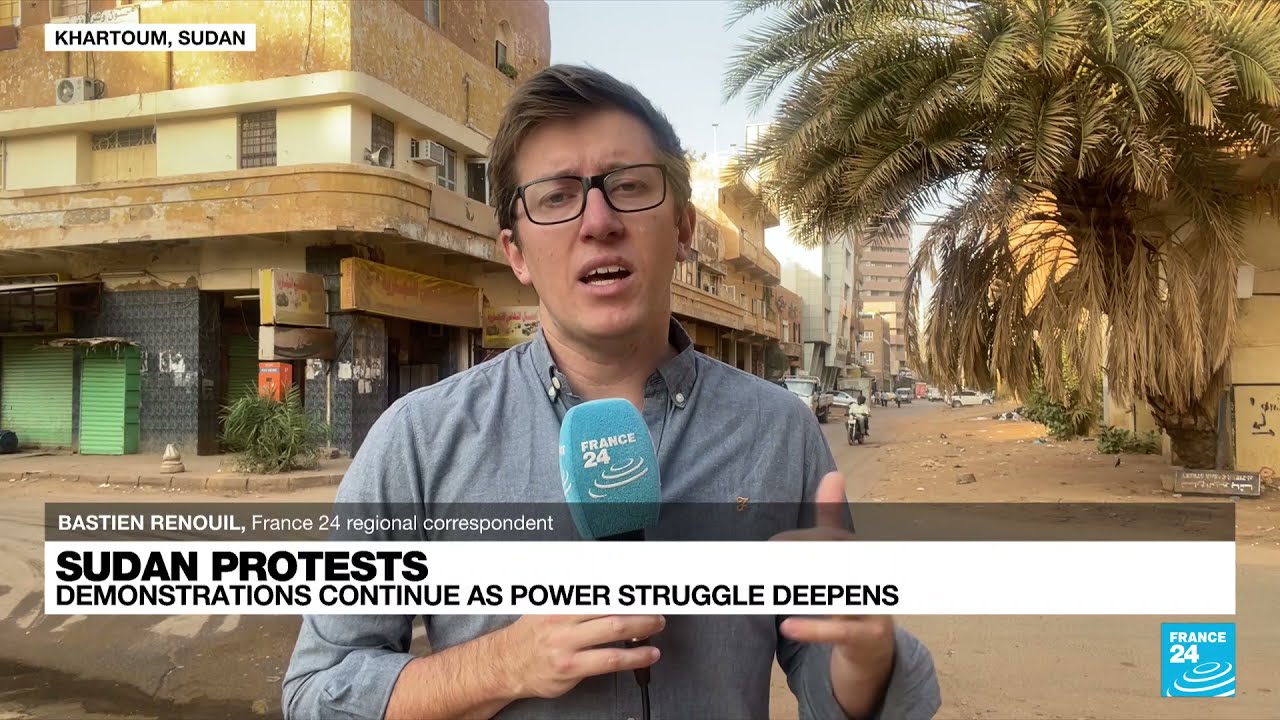 Sudan protests: Demonstrations continue as power struggle deepens • FRANCE 24 English