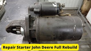 How to Repair Starter Motor Bosch John Deere TRACTOR 6610 | 6620 | 6205 | 6810 | 6820 | 6910 | 6920 screenshot 5