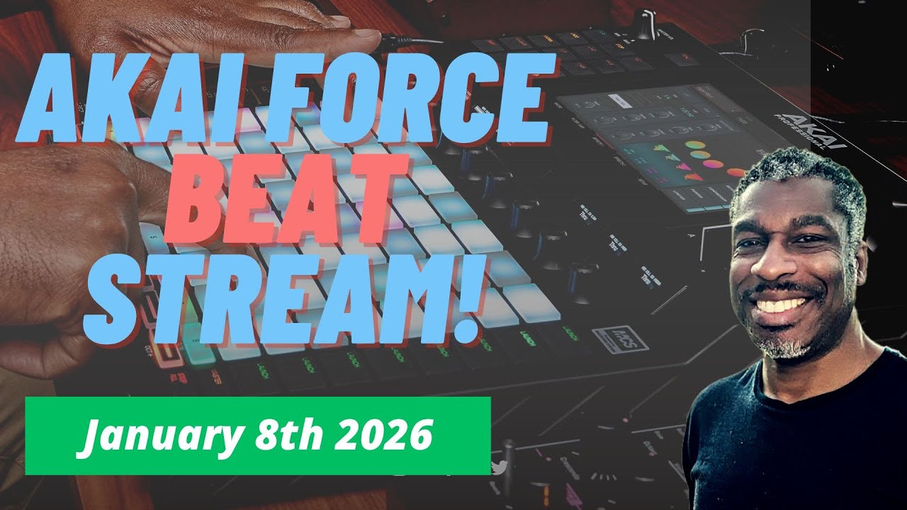 Akai Force Beatstream - 8th Jan 2026 - 8pm (GMT) - YouTube