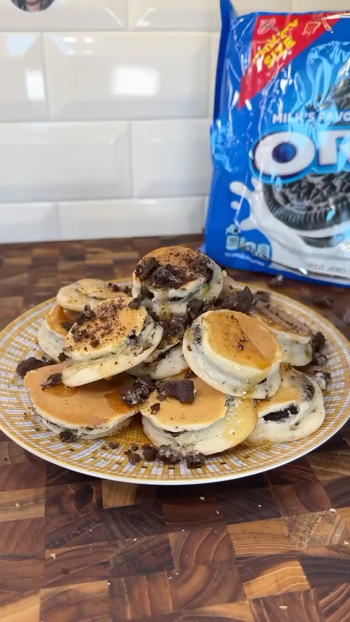 Oreo pancake bites ? #shorts