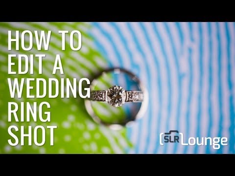 Shooting wedding rings