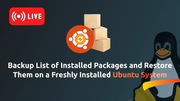 Editing How to Backup and Restore Installed Packages in Ubuntu