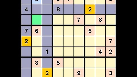 How to Solve The Toronto Star Five Star Sudoku May 8, 2022