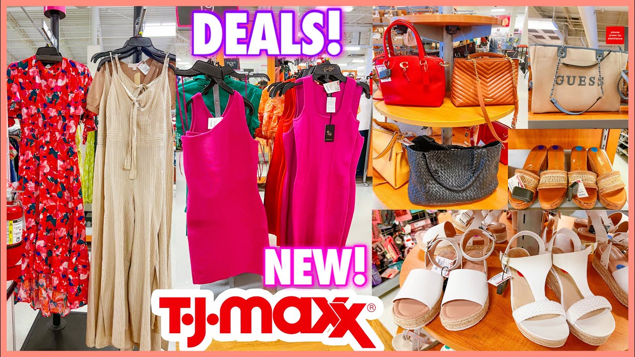 TJMAXX SPRING SHOPPING NEW FINDS ♥️ HANDBAGS SHOES CLOTHES