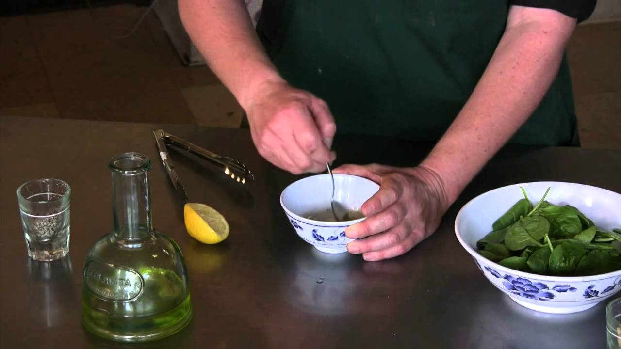 Dressing for Spinach Salad With Pine Nuts