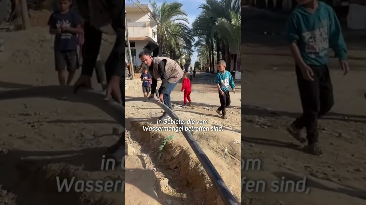 Wasser ist Leben – Nothilfe für Gaza 🤲