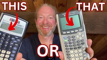 TI-30XIIS Scientific versus TI-84 Plus Silver Graphing Calculator