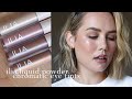 NEW ilia liquid powder chromatic eye tints - swatches + application | alexa blake