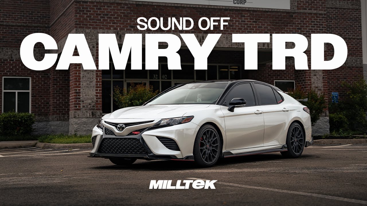 Toyota TRD Camry Milltek Exhaust Development