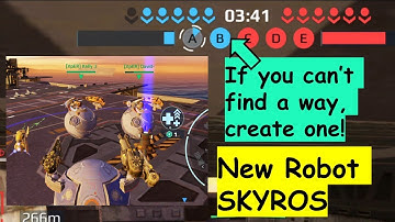 New Robot Skyros. War Robots Test Server
