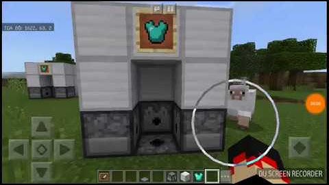Cách làm máy thay đồ trong Minecraft