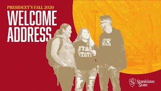 President's 2020 Fall Welcome Address