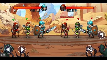 Tiny Gladiators 2 (by BoomBit Games) - action game for Android and iOS.