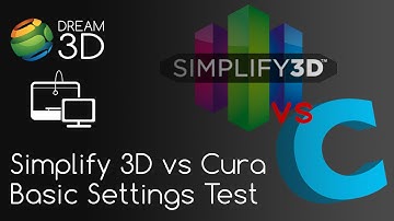 Simplify3D vs Cura (Basic Settings) Quality Test Comparison | Software  Dream 3D