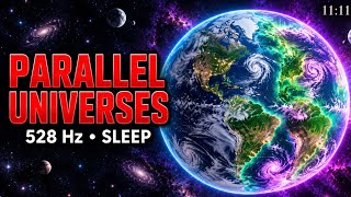 Drift Through Parallel Universes | 528 Hz Sleep Music • Black Screen • 11:11:11 screenshot 3