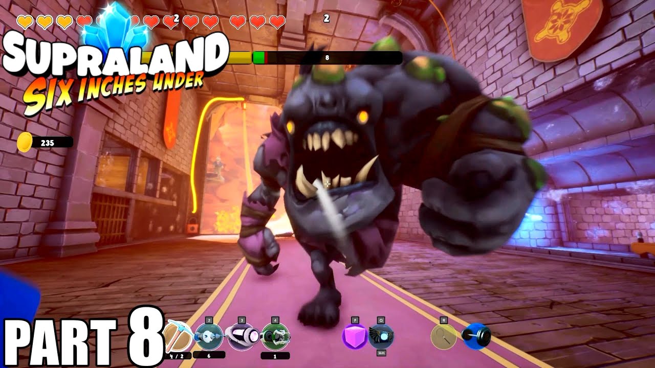Supraland Six Inches Under Walkthrough Gameplay Part 8 - Get back to town / PC