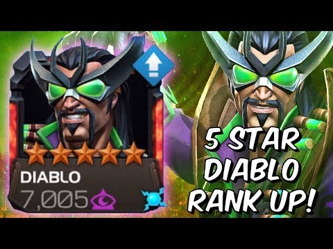 5 Star Diablo Rank Up & Gameplay! – Actually Good /w Suicides?! – Marvel Contest of Champions