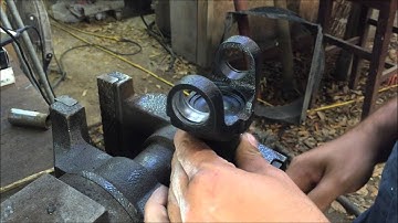 how to install a universal joint how to DIY 68-72 chevelle GM a body 1310