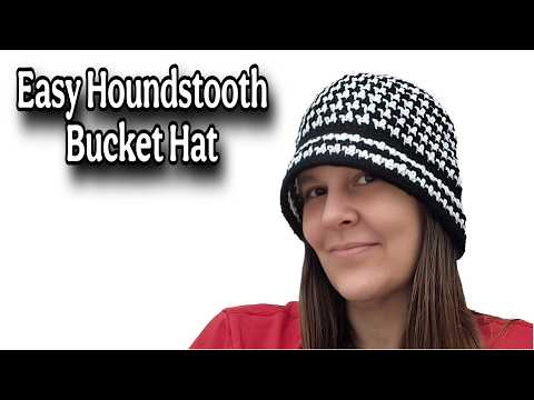 Easy Crochet Bucket Hat Tutorial - Beginner Crochet