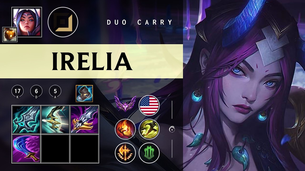 Irelia ADC vs Ezreal - NA Master Patch 26.04