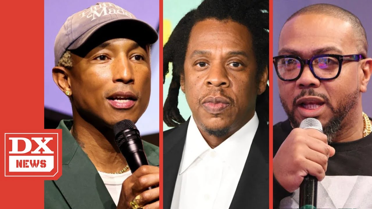 Pharrell, Timbaland have a polite battle over who has the better Jay-Z  collabs