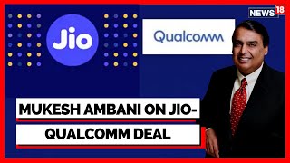 Reliance AGM 2022 | RIL Chairman \& MD Mukesh Ambani Jio-Qualcomm Partnership | RIL AGM News | Jio 5G