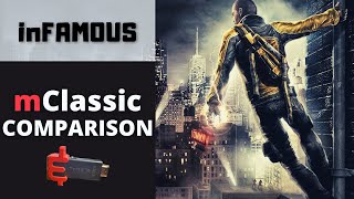 Infamous PS3 with mClassic Comparison