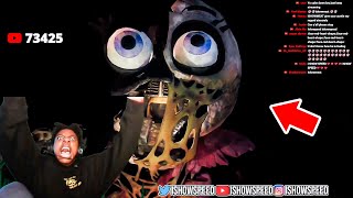 Speed gets Jumpscared by Chica in FNAF