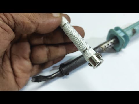 How to Rewire a Soldering Iron | Soldering Iron coil Repair at home | Hot Iron fix without cost