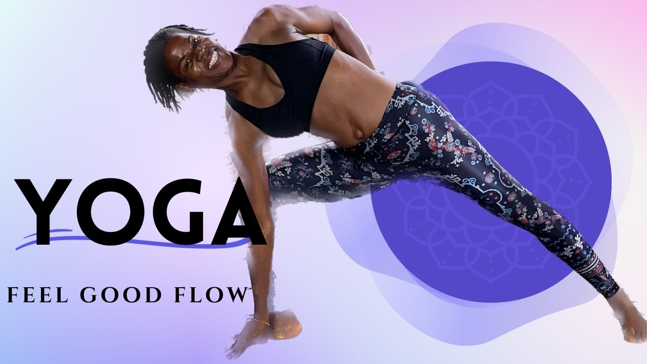 60 minutes Power Vinyasa yoga | Grounding - YouTube