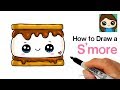 How to Draw Smores Cute and Easy