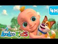 BINGO & Favorite Animal Songs | 4 Hours of Fun with LooLoo Kids | Educational and Playful