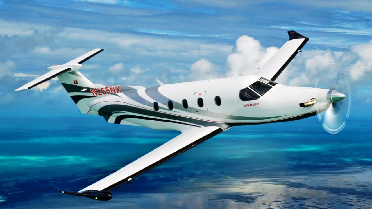 Pilatus PC-12 - business plane and air taxi. History and description