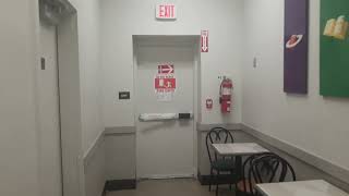 Fire Exit and Fire Alarms at Walmart, Glen Ellyn, IL