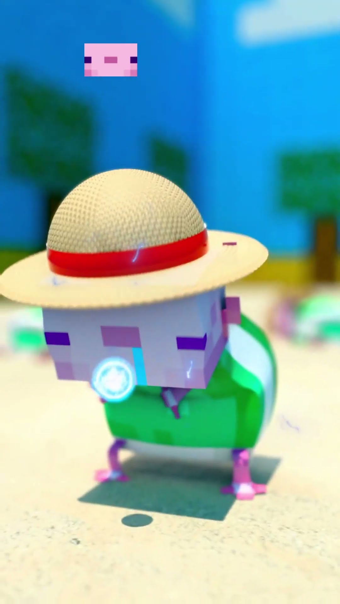 POV : If an Axolotl could use Kage Bunshin in Squid game!  @AgbapsShorts @ShirakamiFubuki