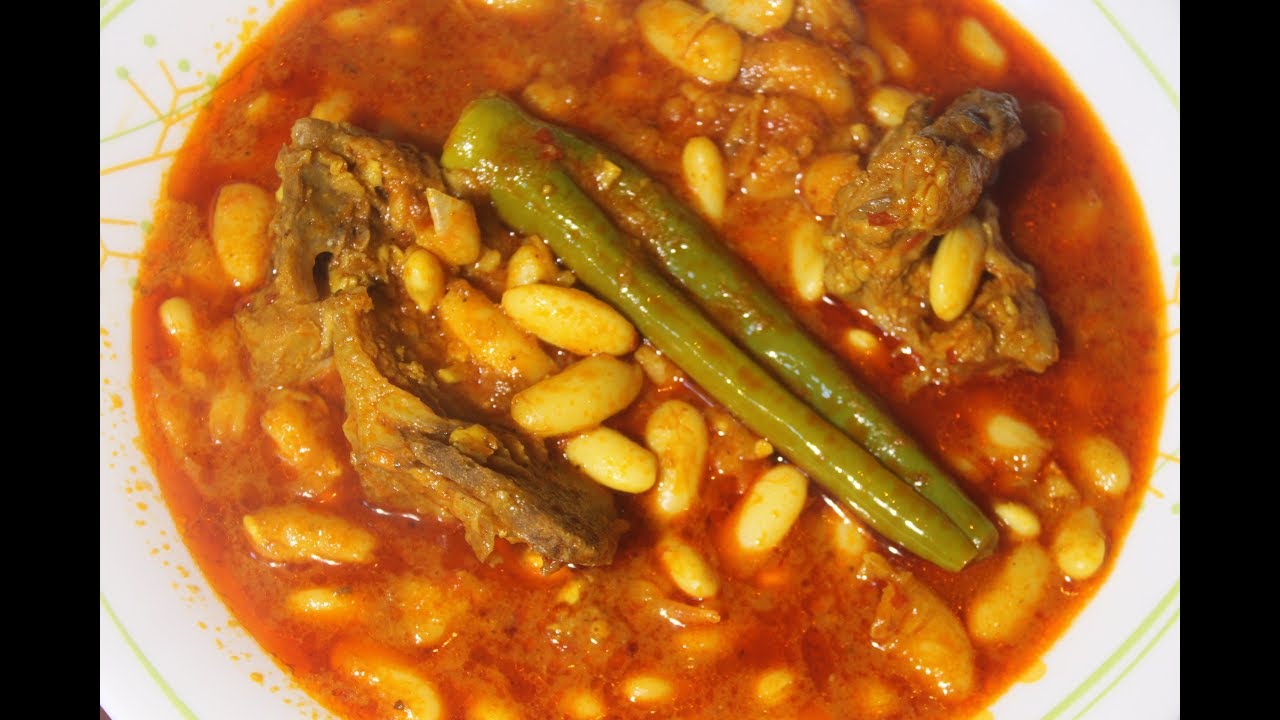 haricots à la Tunisienne ❤️❤️  مرقة اللوبية او الفاصوليا التونسية