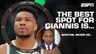 Stephen A. would LOVE to see Giannis WHERE?! 🗣️ ‘You want Bam with Giannis!’ | First Take