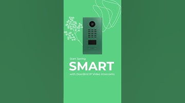 Start Spring Smart with DoorBird 🌸🌸 #design #security #intercom #smartphone #doorbell #smarthome