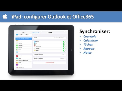 iPad: configurer Outlook d'Office 365 dans iOS