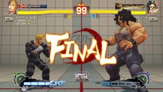 Ultra Street Fighter IV battle: Cody vs Hugo EPIC MAGIC PIXEL COMEBACK