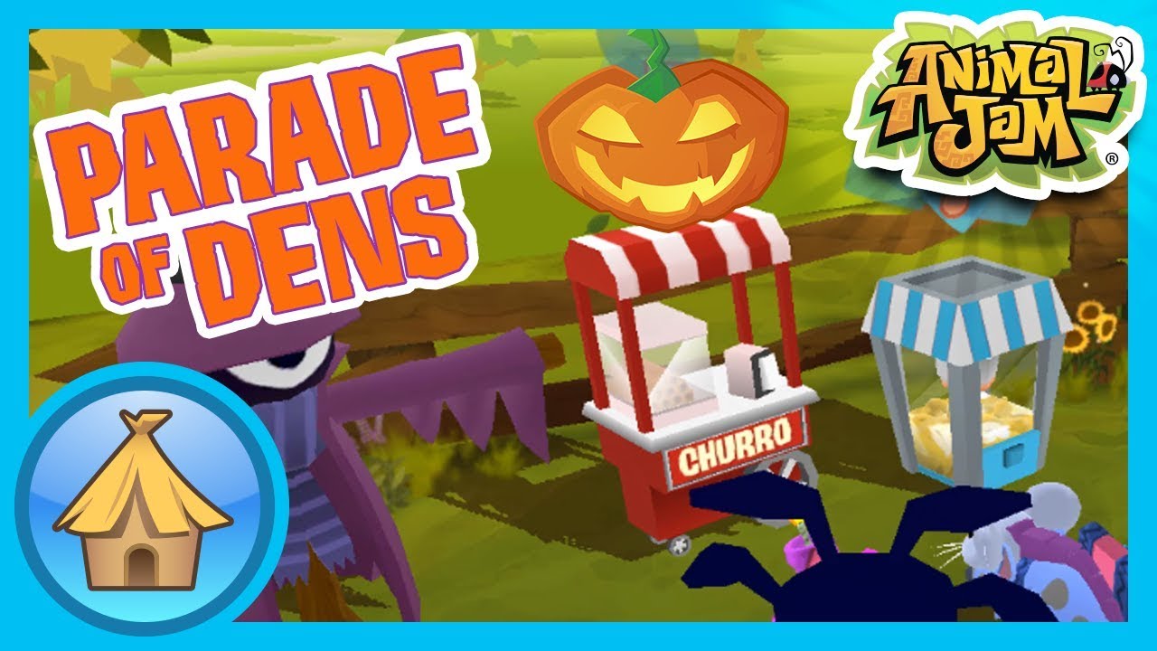 Night of the Phantoms Play Wild Dens Animal Jam Parade of Dens YouTube