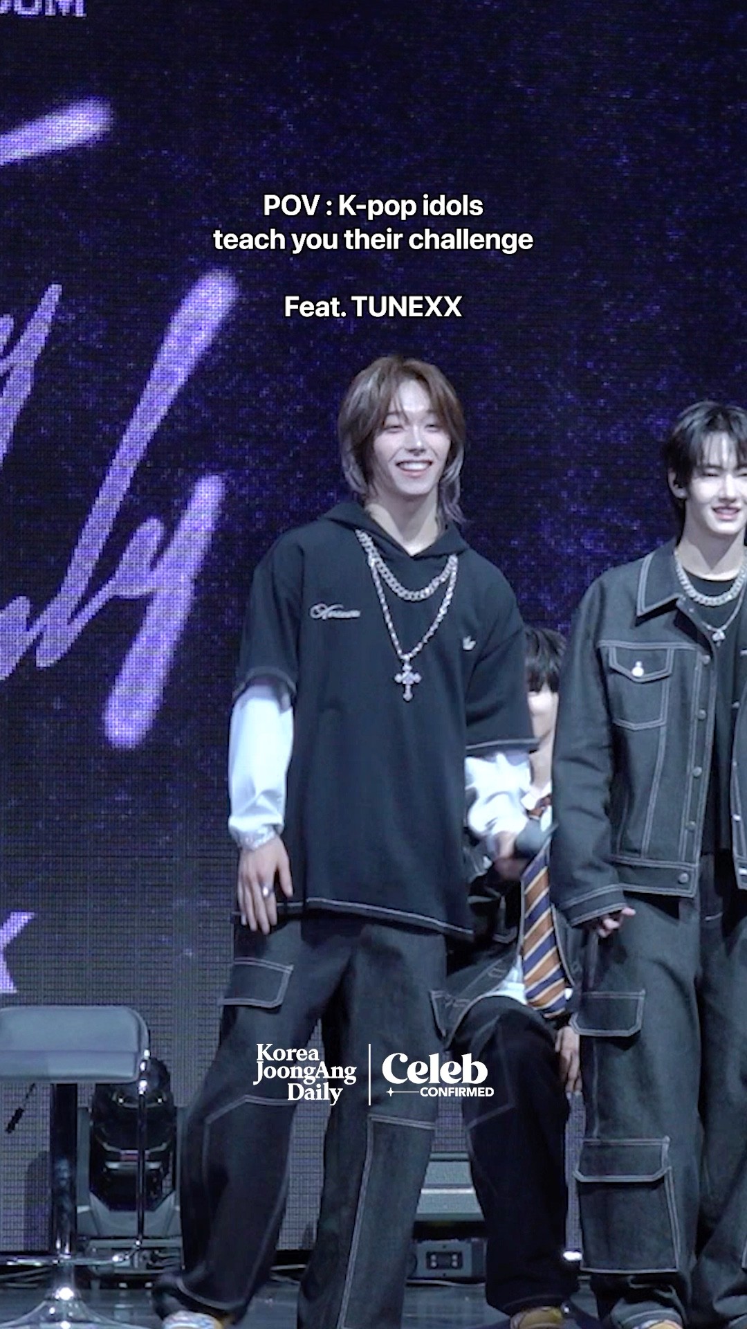 POV: K-pop group #TUNEXX teaches you its challenge #kpop